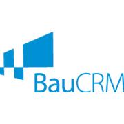 BauCRM Logo blau